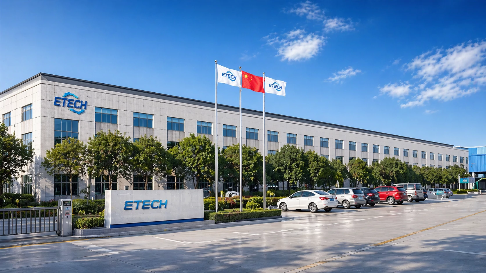 Exterior view of the Jiangyin East Technology Aluminum Co., Ltd. factory